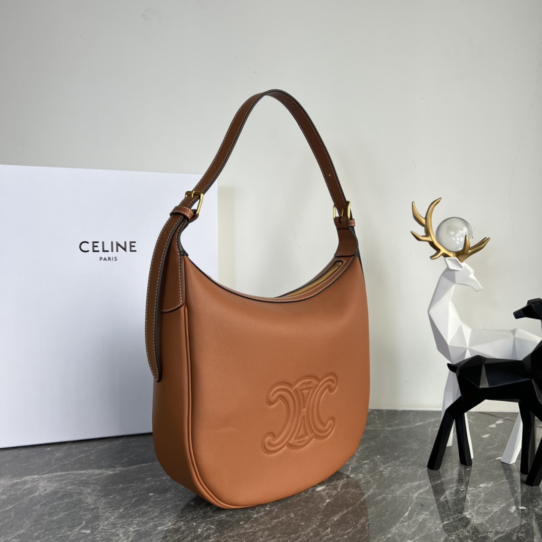 CELINE Enveloppe Bag Triomphe Canvas