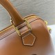 CELINE Small Boston Clafskin Tan