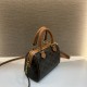 CELINE Small Boston in Triomphe Canvas