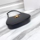 CELINE Medium Tilly Bag In Shiny Clafskin Black