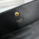 CELINE Shoulder Bag Metalasse Monochrome Celine In Quilted Gotaskin Black