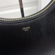 CELINE Medium AVA Triomphe Bag In Smooth Clafskin Black