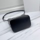 CELINE Small Bucket Cuir Triomphe In Grained Clafskin Black