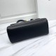 CELINE Medium Soft 16 In Smooth Calfskin Black