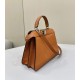 FENDI Peekaboo ISeeU Small Brown