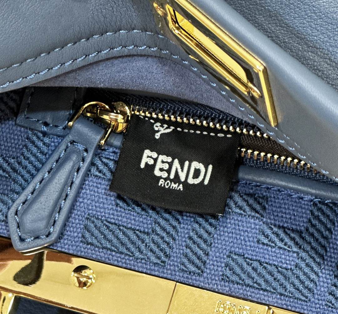 FENDI Peekaboo Mini Blue