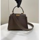 FENDI Peekaboo Mini Dark Brown