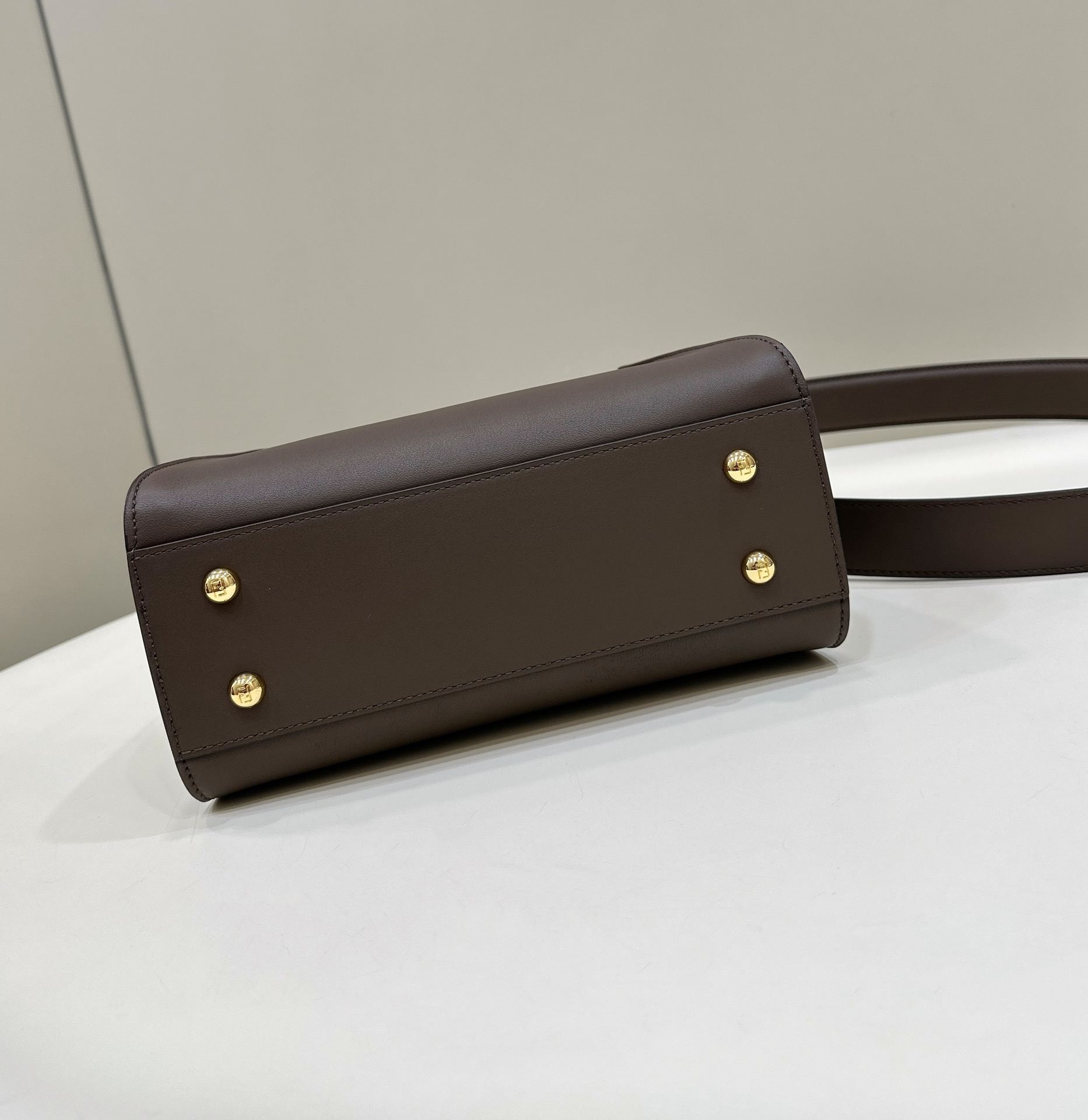 FENDI Peekaboo Mini Dark Brown