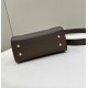 FENDI Peekaboo Mini Dark Brown