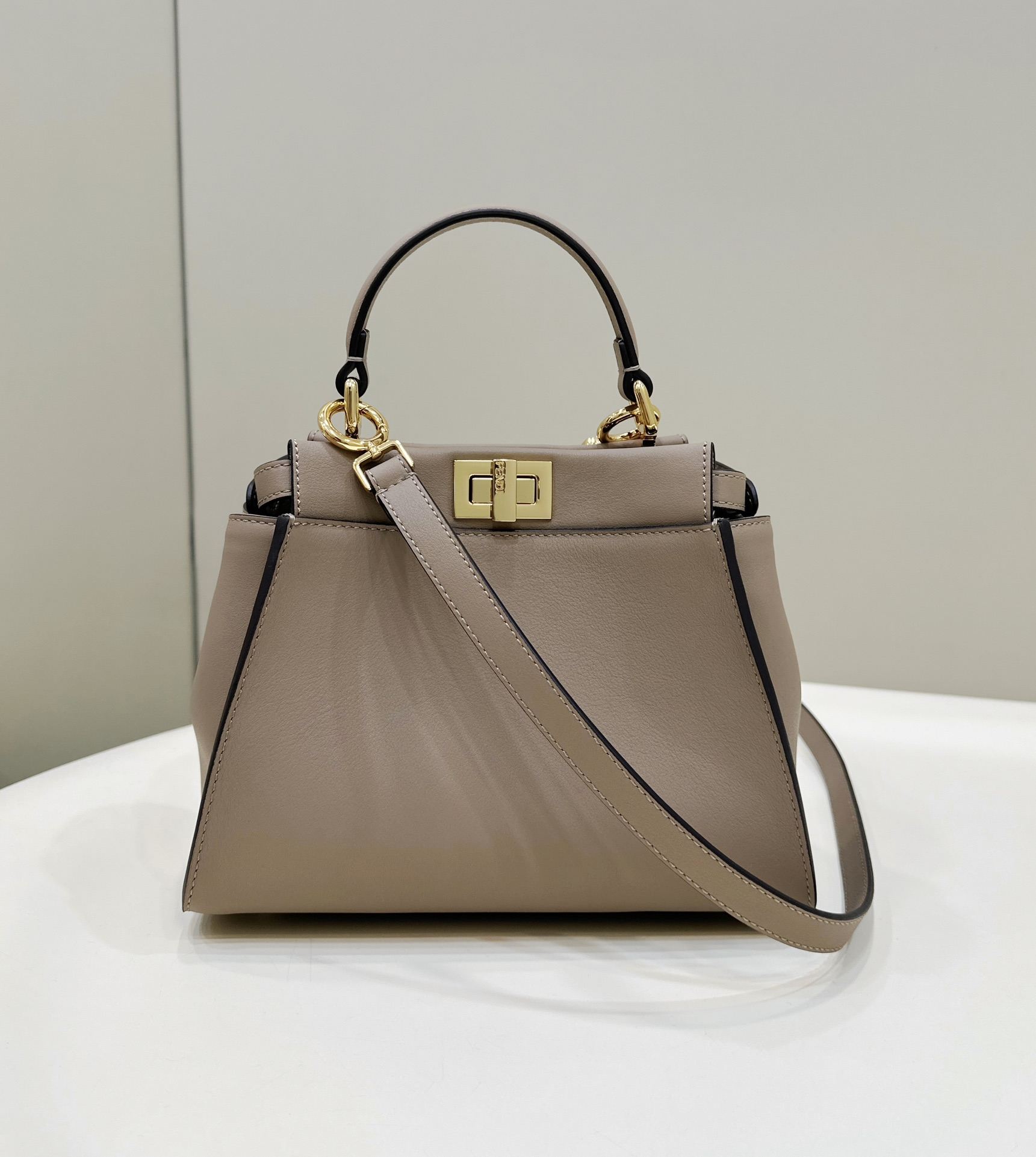 FENDI Peekaboo Mini Light Gray