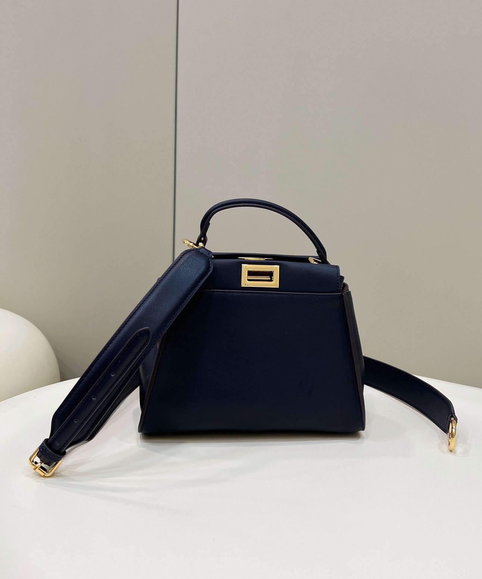 FENDI Peekaboo Mini Dark Blue