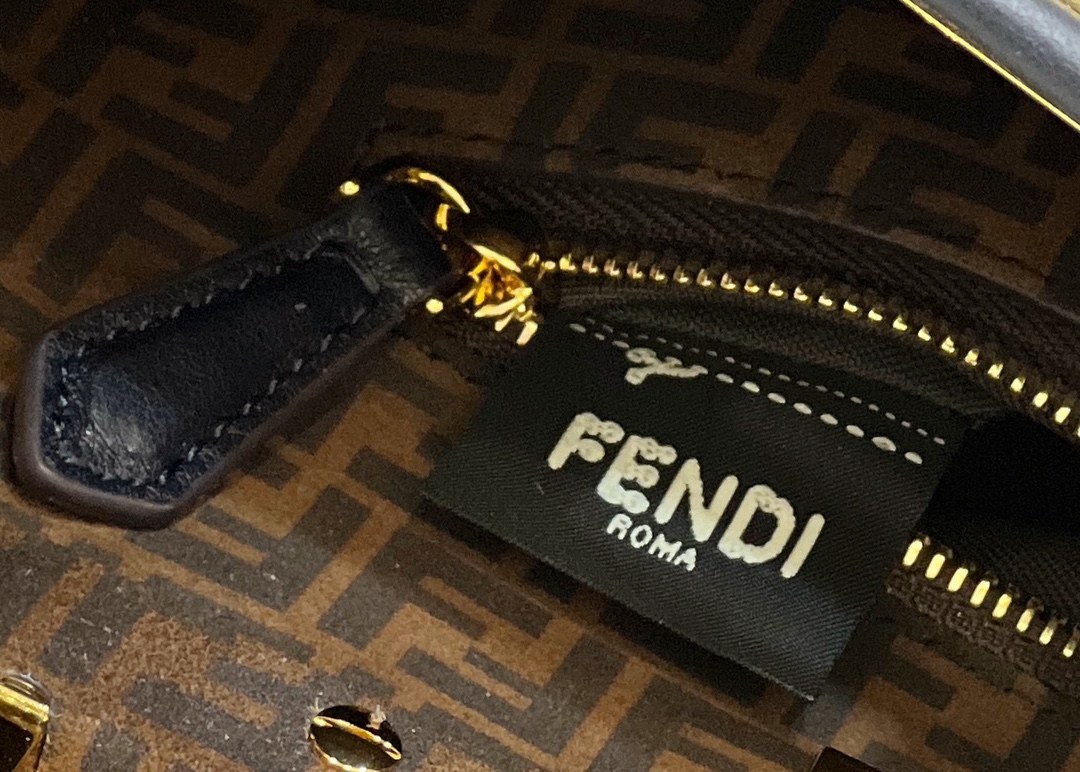 FENDI Peekaboo Mini Dark Blue