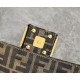 FENDI Baguette Mini Brown FF Jacquard Fabric