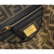 FENDI Baguette Mini Brown FF Jacquard Fabric