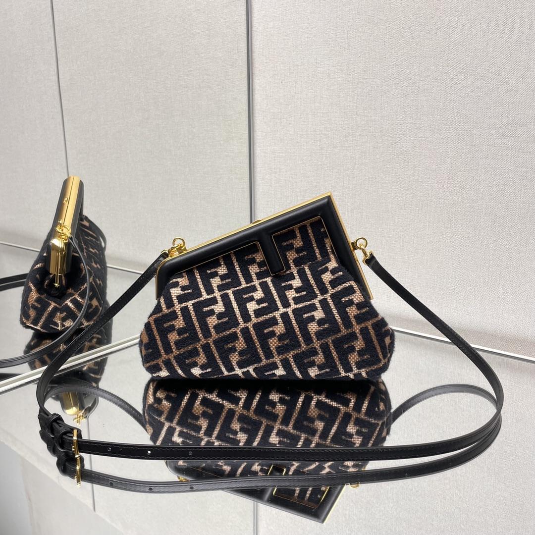 FENDI First Small Monogram Black