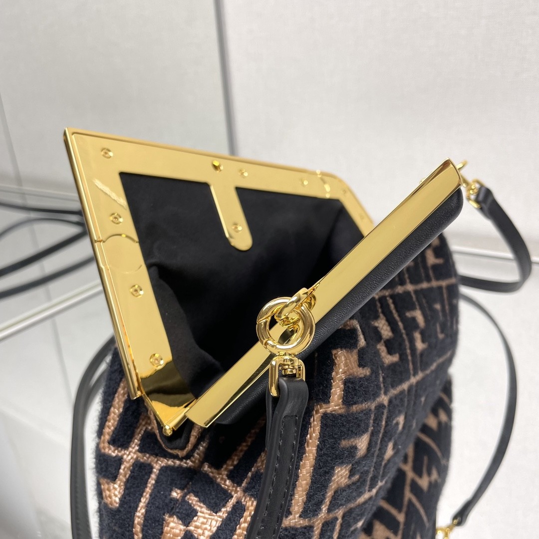 FENDI First Small Monogram Black