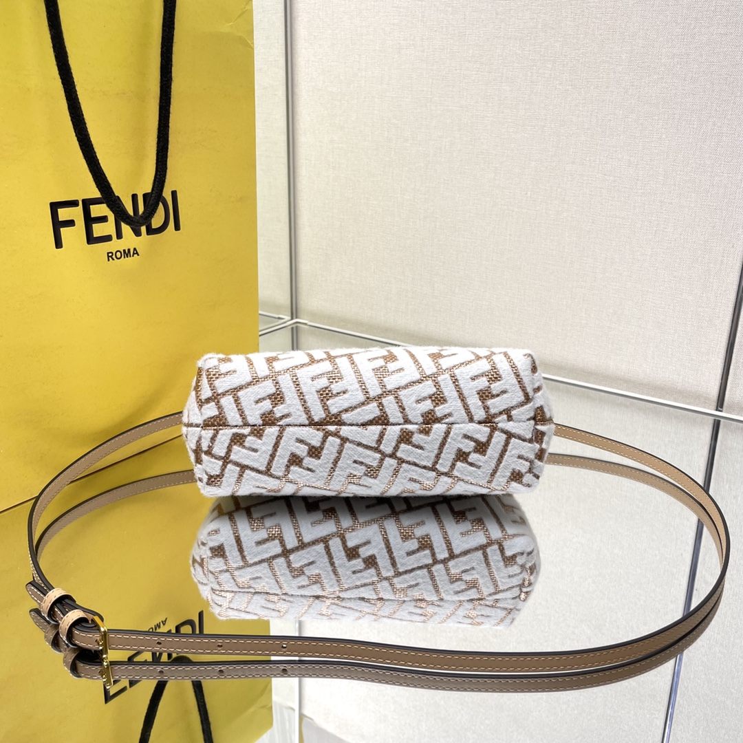 FENDI First Small Monogram White