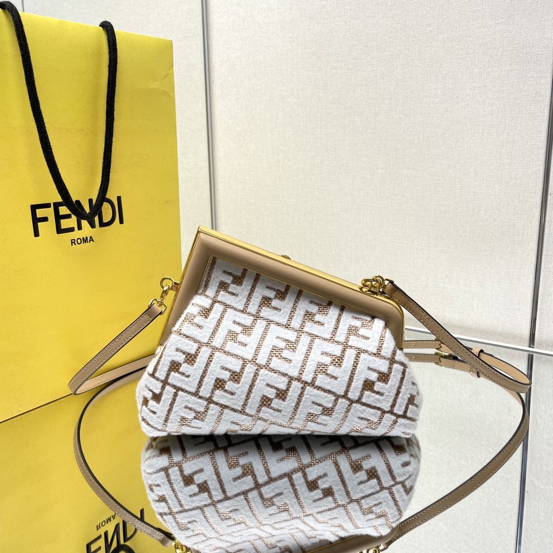 FENDI First Small Monogram White