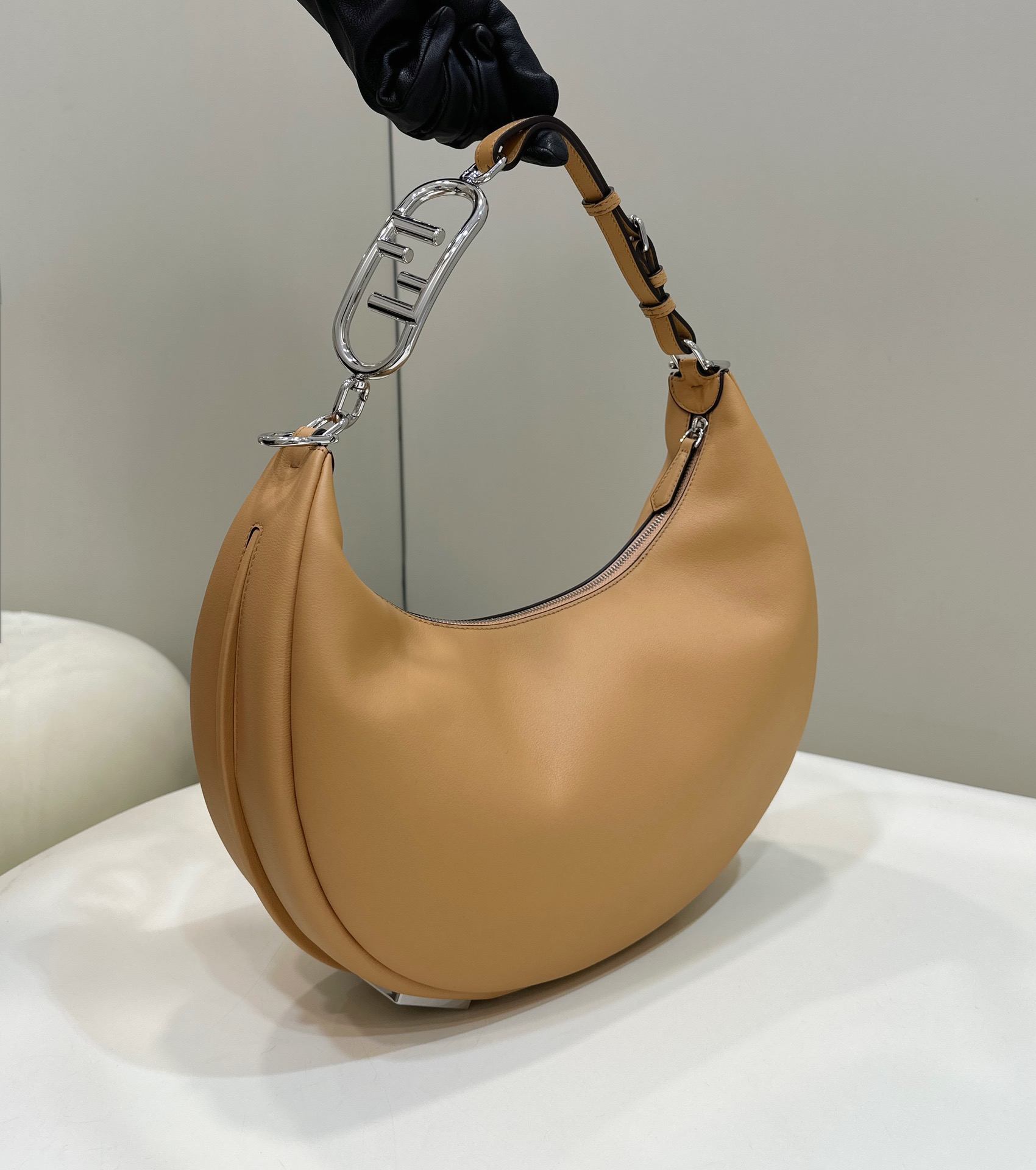 FENDI Graphy Meduim Brown