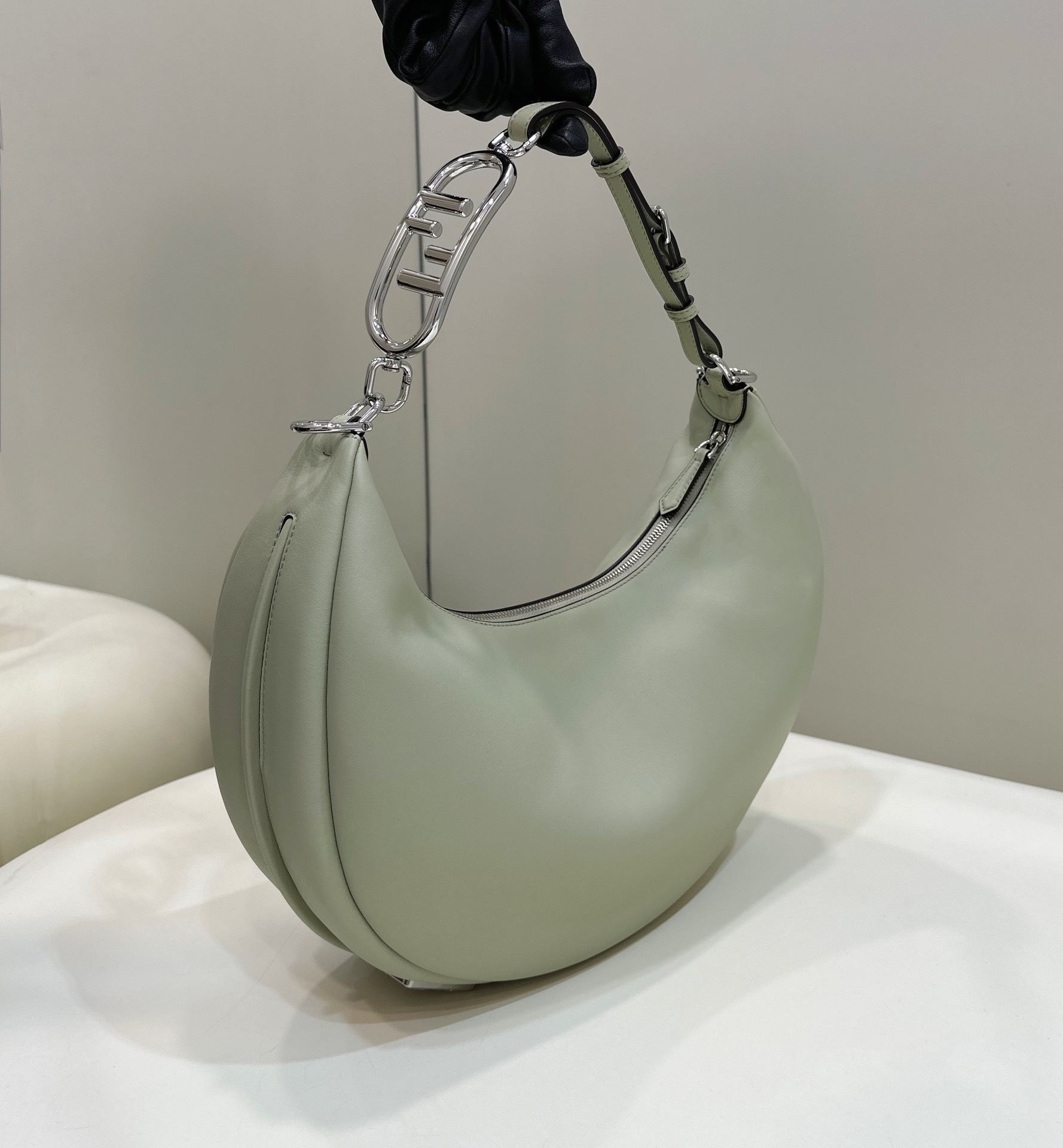 FENDI Graphy Meduim Olive Green