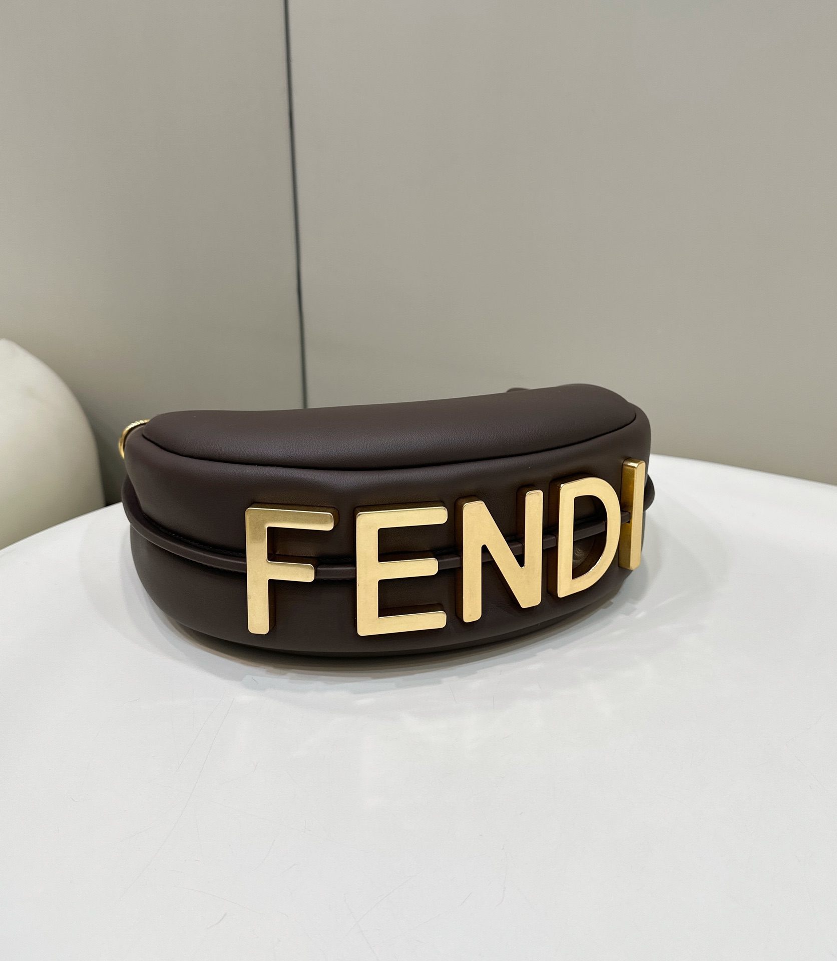 FENDI Graphy Small Drak Brown