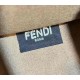 FENDI Sunshine Small Brown FF Jacquard Fabric Shopper