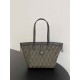 FENDI Origami Meduim Brown FF Jacquard Fabric