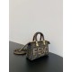 FENDI By The Way Mini Brown FF Fabric Boston