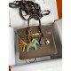 HERMES Birkin 25 Etoupe Togo Gold-tone Hardware