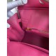 HERMES Birkin 25 Fuschia Togo Gold-tone Hardware