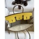 HERMES Birkin 25 Jaune De Naples&Craie Togo Gold-tone Hardware