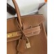 HERMES Birkin 25 Gold Togo Gold-tone Hardware