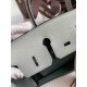 HERMES Birkin 25 Gris Mouette Togo Silver-tone Hardware