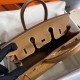 HERMES Birkin 25 Gold Epsom Gold-tone Hardware