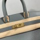 HERMES Birkin 30 Vert amande Togo Gold-tone Hardware