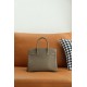 HERMES Birkin 30 Etoupe Togo Silver-tone Hardware