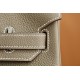 HERMES Birkin 30 Etoupe Togo Silver-tone Hardware