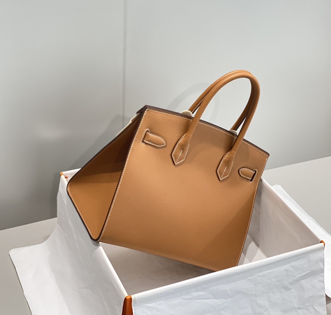 HERMES Birkin 30 Gold Epsom Gold-tone Hardware