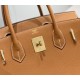 HERMES Birkin 30 Gold Epsom Gold-tone Hardware