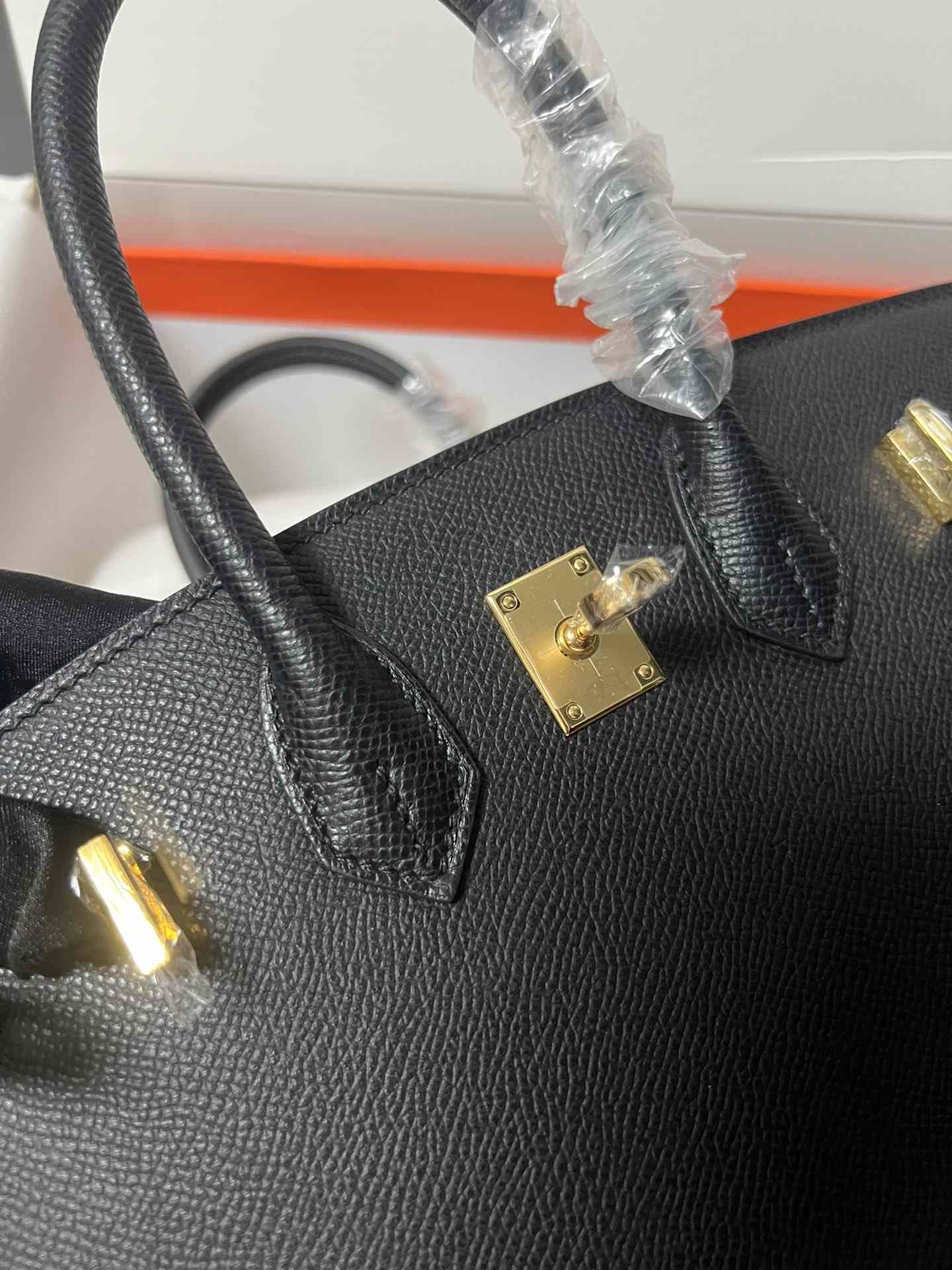 HERMES Birkin 30 Nior Epsom Gold-tone Hardware