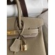 HERMES Birkin 30 Etoupe Epsom Gold-tone Hardware