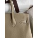 HERMES Birkin 30 Etoupe Epsom Gold-tone Hardware