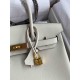 HERMES Birkin 30 Craie Epsom Gold-tone Hardware