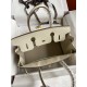 HERMES Birkin 30 Craie Epsom Gold-tone Hardware