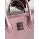 HERMES Birkin 30 Rose Sakura Epsom Silver-tone Hardware