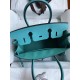 HERMES Birkin 30 Blue Paon Epsom Silver-tone Hardware