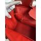 HERMES Birkin 30 Rouge De Corur Epsom Gold-tone Hardware