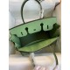 HERMES Birkin 30 Vert Criquet Epsom Gold-tone Hardware