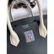 HERMES Birkin 30 Nior&Craie Epsom Silver-tone Hardware