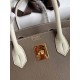 HERMES Birkin 30 Etoupe&Craie Epsom Gold-tone Hardware